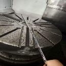 []台湾油欣1100数控立式车铣复合，硬轨机，搭配台湾800.