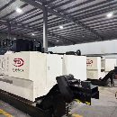 无锡易动智能2500重型款型材加工中心同款两台发那科0i.